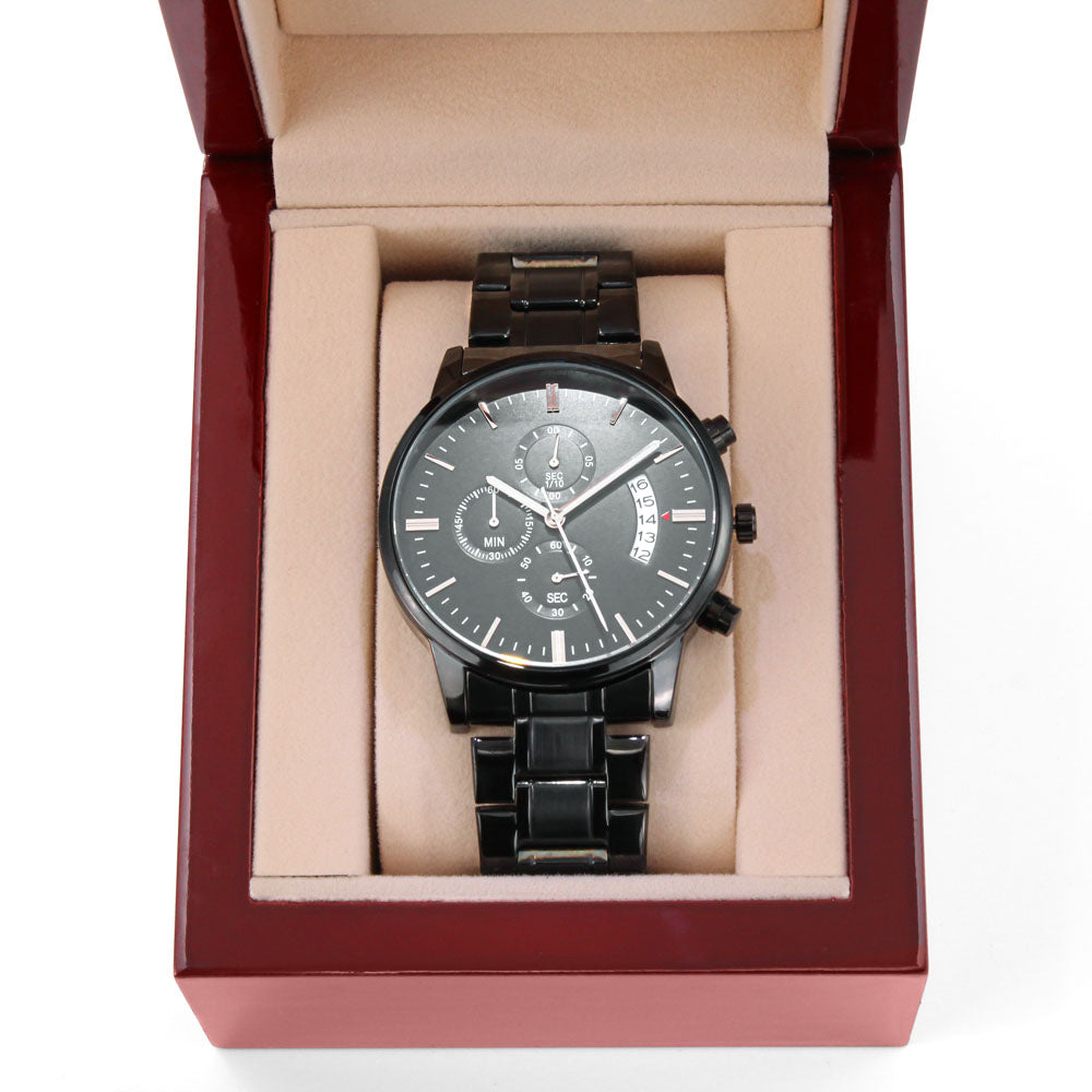 Iron Sharpens Iron (Proverbs 2717) – Men's Watch
