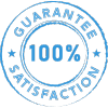 Image of We believe in 100% satisfaction 100% of the time. Contact us if you are not happy